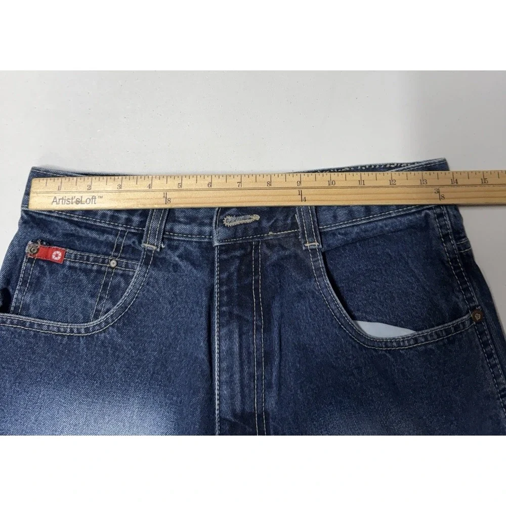 Vtg South Pole Red Tab Carpenter Jeans 18Y Fits Adult 27x28.5 ( needs button )